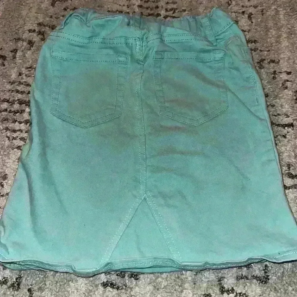 The Children’s‎ Place Turquoise Skirt Girls Size 5 adjustable waist